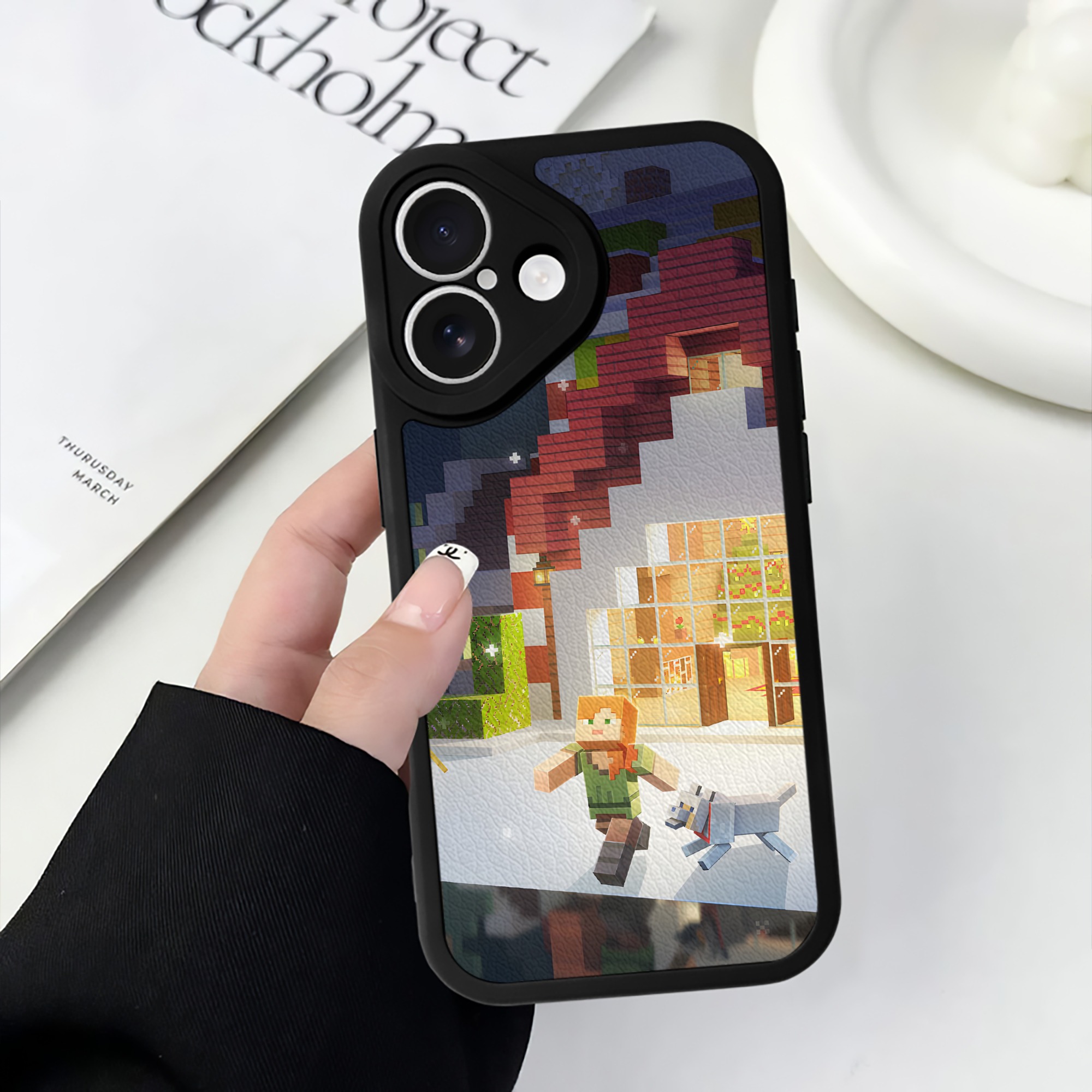 （画像用） 美少女戦士セーラームーン Sailor Moon 【iPhone 16シリーズ対応】シリコンスマホケース（レザー調） 材質：シリコン